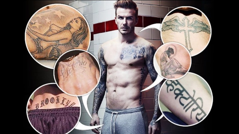 15 David Beckham Tattoos The Famous David Beckham Tattoos