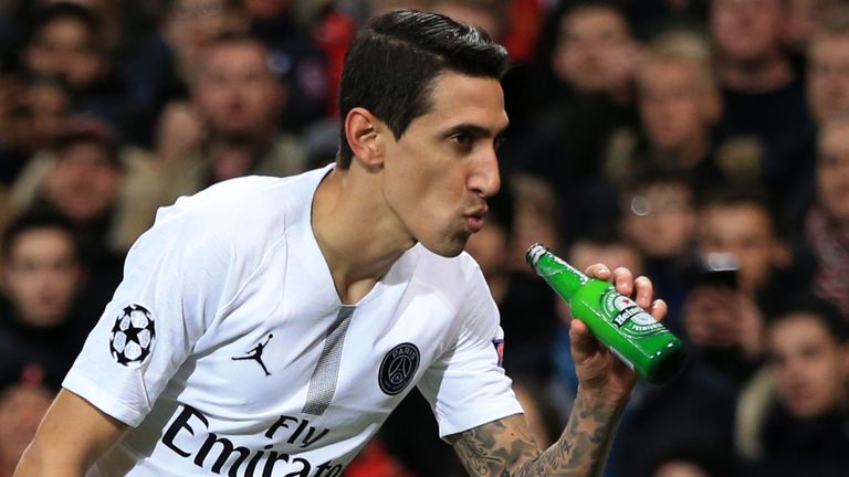 Uefa Charge Man Utd Over Di Maria Bottle Incident Sportslibro Com