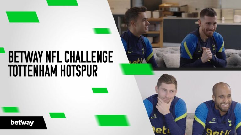 NFL Team Mates Challenge with Tottenham Hotspurs