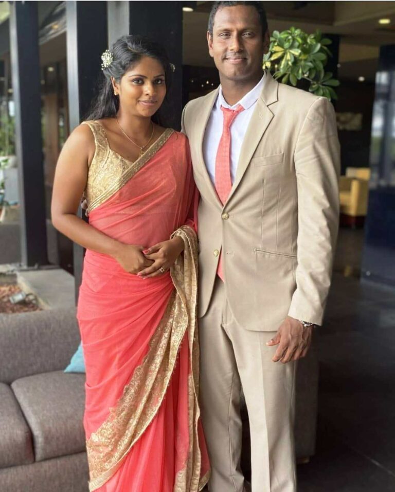 Angelo Mathews Wife (Heshni Silva) | Love Life| Marriage | Relationship