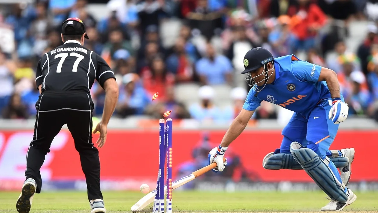MS Dhoni’s Run-Out – 2019 World Cup Semi-Final