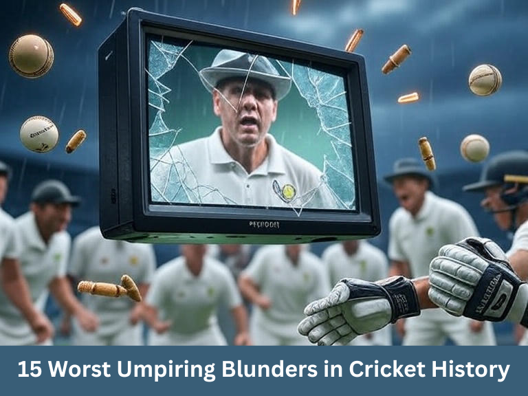 15 Worst Umpiring Blunders in Cricket History