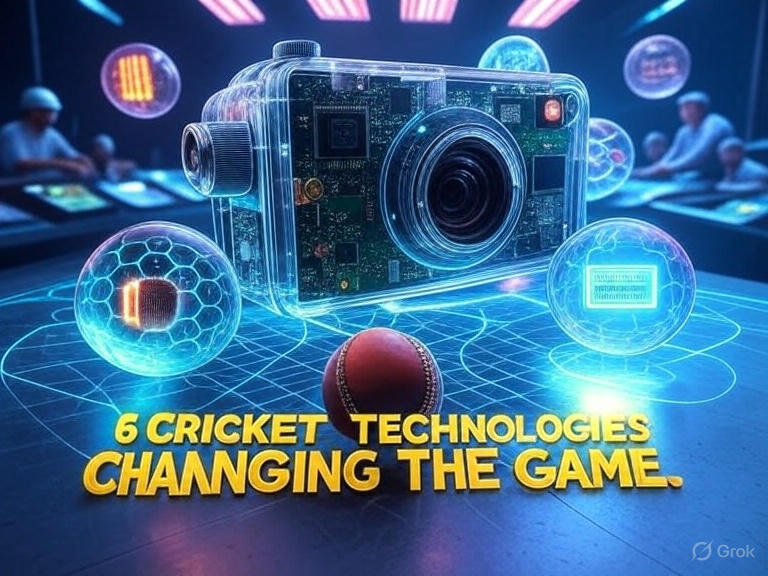6 Cricket Technologies Changing the Game (Hawk-Eye’s Secrets Exposed!)